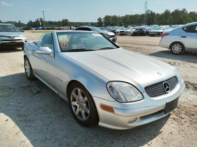 WDBKK49FX1F194664 - 2001 MERCEDES-BENZ SLK 230 KOMPRESSOR SILVER photo 1