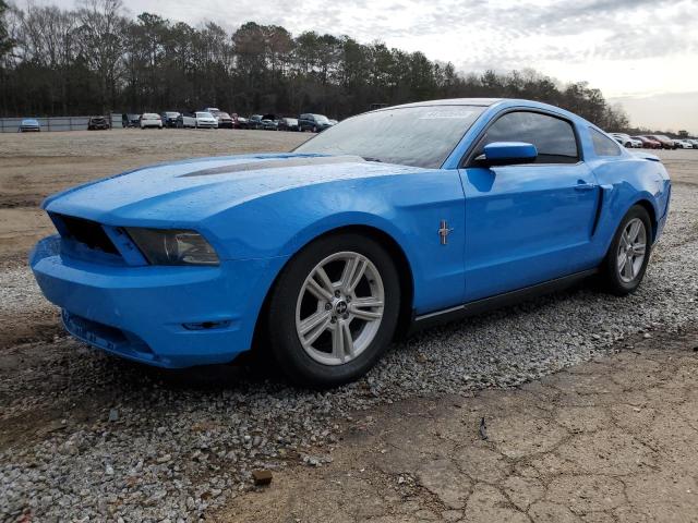1ZVBP8AM1C5250114 - 2012 FORD MUSTANG BLUE photo 1