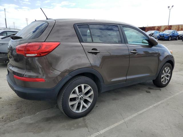 KNDPB3AC8F7733500 - 2015 KIA SPORTAGE LX BROWN photo 3