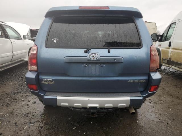 JTEBT17R840031573 - 2004 TOYOTA 4RUNNER LIMITED BLUE photo 6