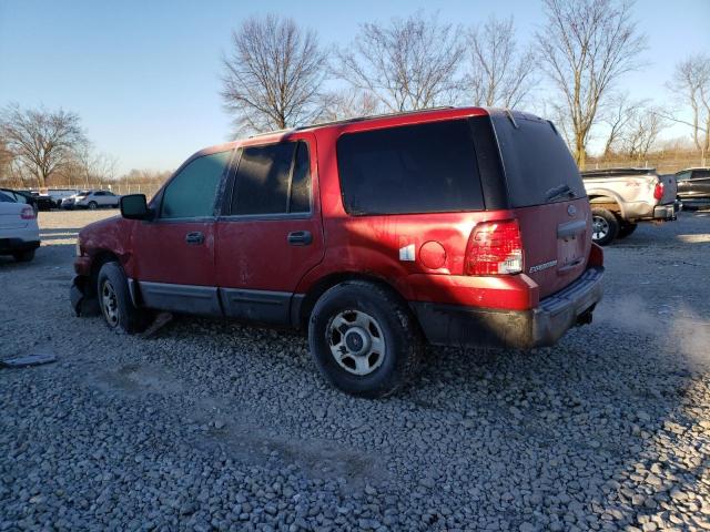 1FMRU13W04LA99324 - 2004 FORD EXPEDITION XLS RED photo 2