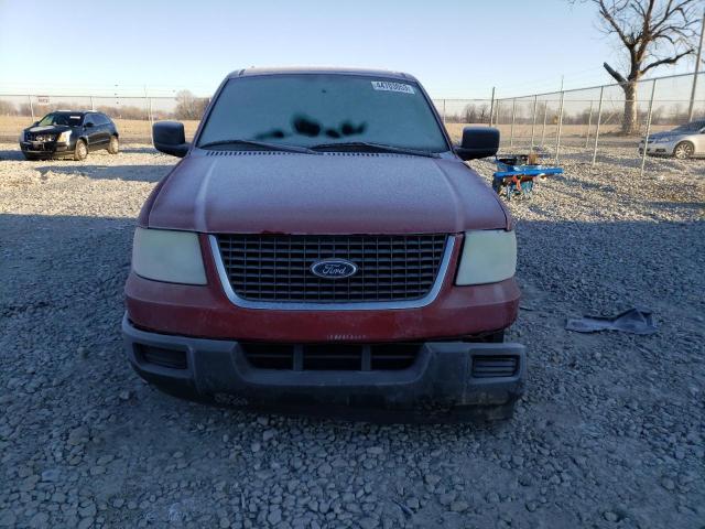 1FMRU13W04LA99324 - 2004 FORD EXPEDITION XLS RED photo 5