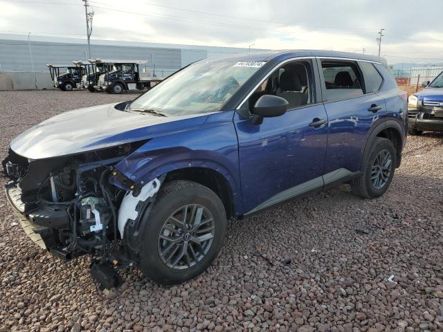 5N1BT3AAXNC712266 - 2022 NISSAN ROGUE S BLUE photo 1