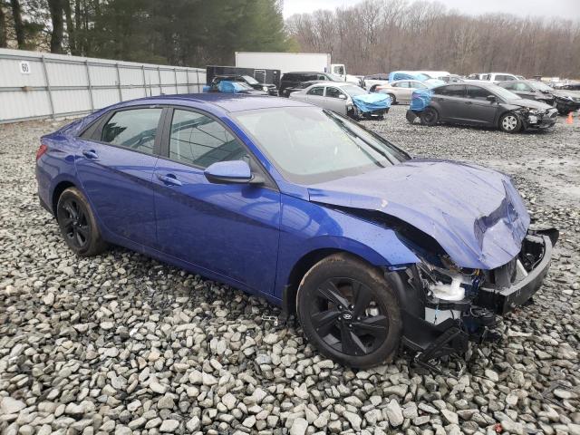 KMHLM4AG2PU568074 - 2023 HYUNDAI ELANTRA SEL BLUE photo 4