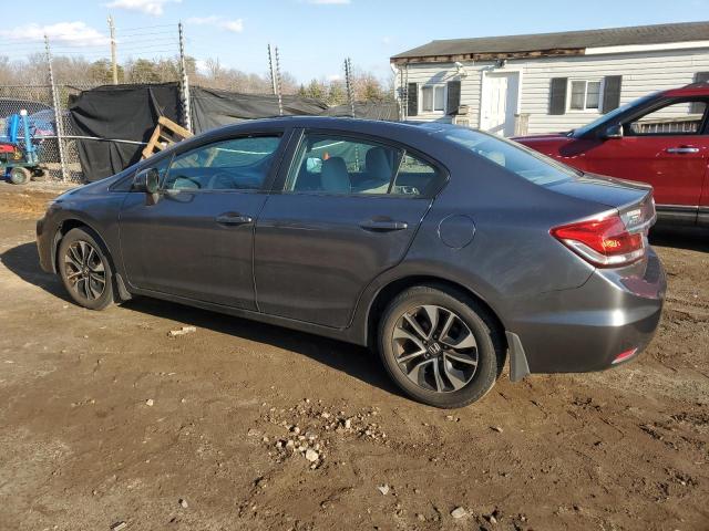 2HGFB2F96DH568892 - 2013 HONDA CIVIC EXL GRAY photo 2