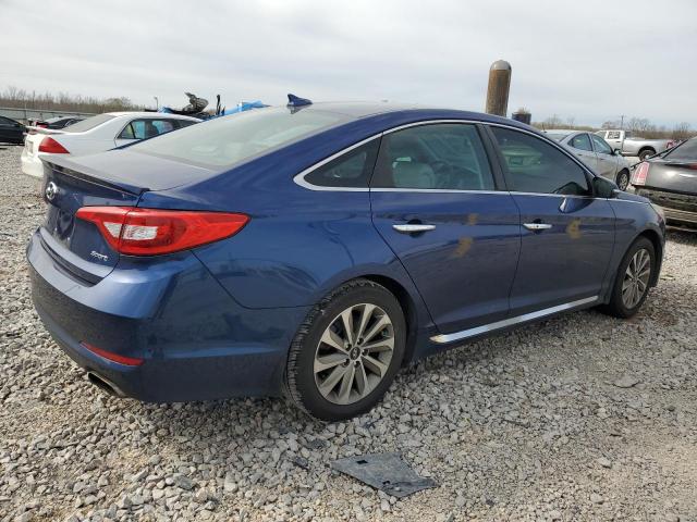 5NPE34AF2HH477096 - 2017 HYUNDAI SONATA SPORT BLUE photo 3