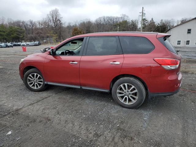 5N1AR2MM8EC604397 - 2014 NISSAN PATHFINDER S 红色 照片 2