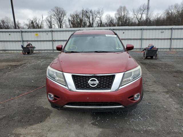 5N1AR2MM8EC604397 - 2014 NISSAN PATHFINDER S 红色 照片 5