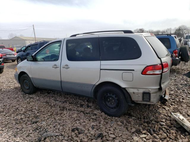 4T3ZF19C02U479351 - 2002 TOYOTA SIENNA LE CE GRAY photo 2