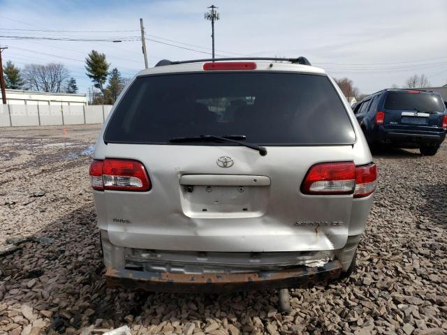 4T3ZF19C02U479351 - 2002 TOYOTA SIENNA LE CE GRAY photo 6