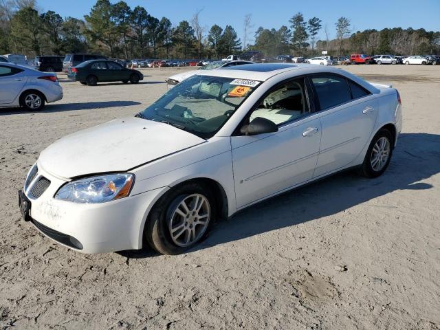 1G2ZG558864100688 - 2006 PONTIAC G6 SE1 WHITE photo 1