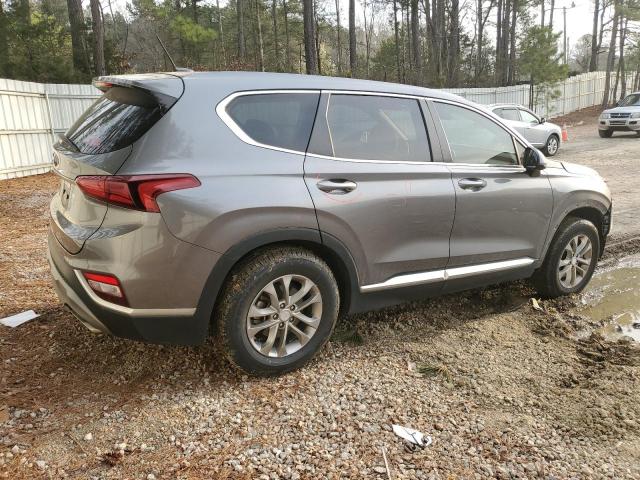 5NMS23AD5KH124743 - 2019 HYUNDAI SANTA FE SE GRAY photo 3