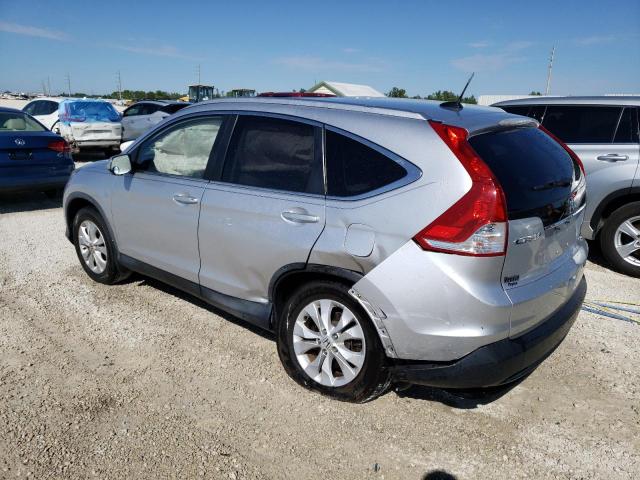 2HKRM3H76EH564857 - 2014 HONDA CR-V EXL SILVER photo 2