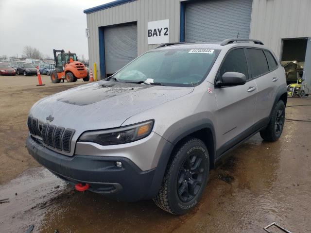 1C4PJMBX7KD227047 - 2019 JEEP CHEROKEE TRAILHAWK ნაცრისფერი ფოტო 1