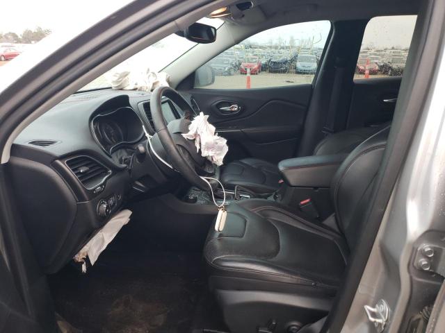 1C4PJMBX7KD227047 - 2019 JEEP CHEROKEE TRAILHAWK ნაცრისფერი ფოტო 7