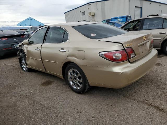 JTHBA30G140017852 - 2004 LEXUS ES 330 GOLD photo 2