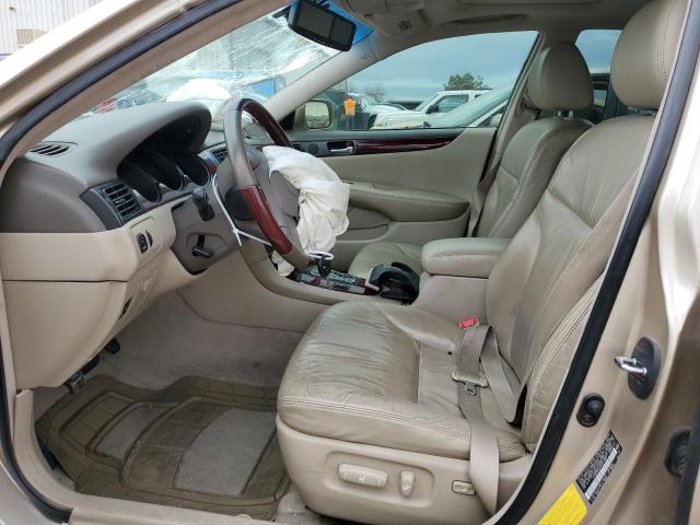 JTHBA30G140017852 - 2004 LEXUS ES 330 GOLD photo 7