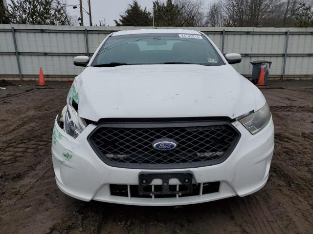 1FAHP2MK2FG119762 - 2015 FORD TAURUS POLICE INTERCEPTOR WHITE photo 5