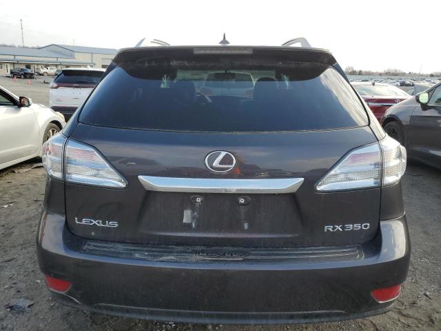 2T2BK1BA7AC056129 - 2010 LEXUS RX 350 CHARCOAL photo 6