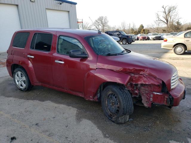 3GNDA13D17S607800 - 2007 CHEVROLET HHR LS RED photo 4