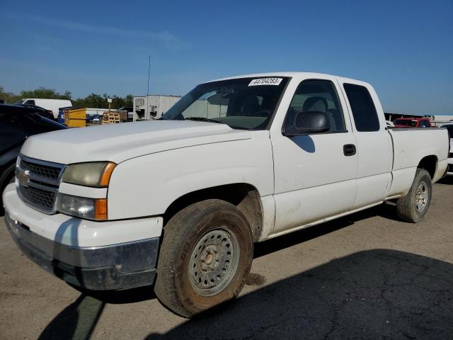 1GCEC19V57Z106340 - 2007 CHEVROLET SILVERADO C1500 CLASSIC WHITE photo 1