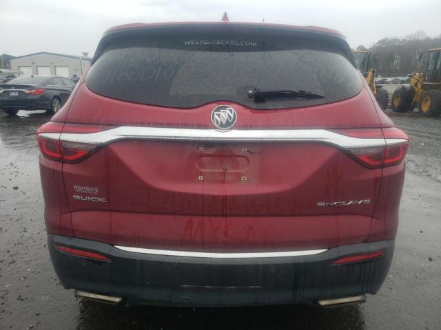 5GAERBKW8JJ166160 - 2018 BUICK ENCLAVE ESSENCE RED photo 6