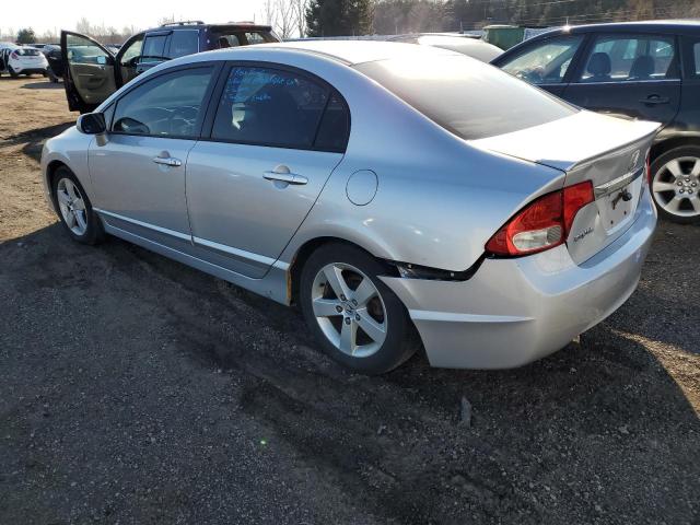 2HGFA16669H025469 - 2009 HONDA CIVIC LX-S SILVER photo 2