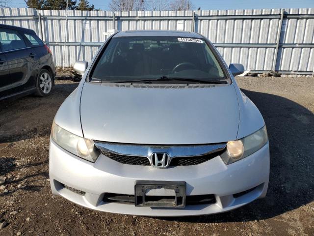 2HGFA16669H025469 - 2009 HONDA CIVIC LX-S SILVER photo 5