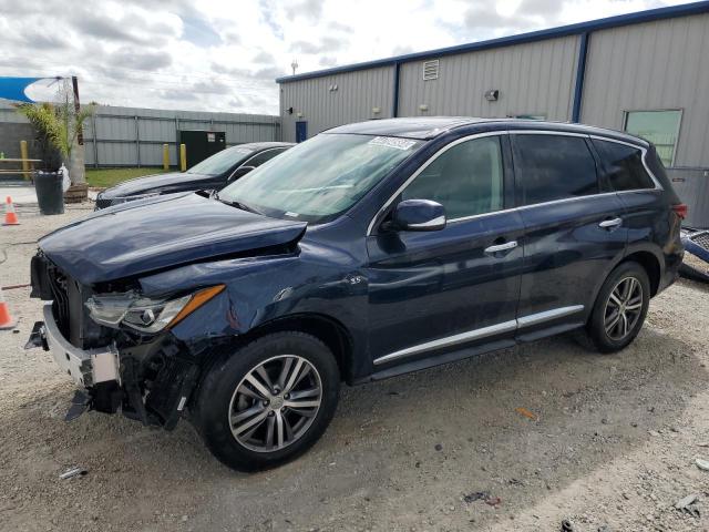 5N1DL0MN4LC527391 - 2020 INFINITI QX60 LUXE BLUE photo 1