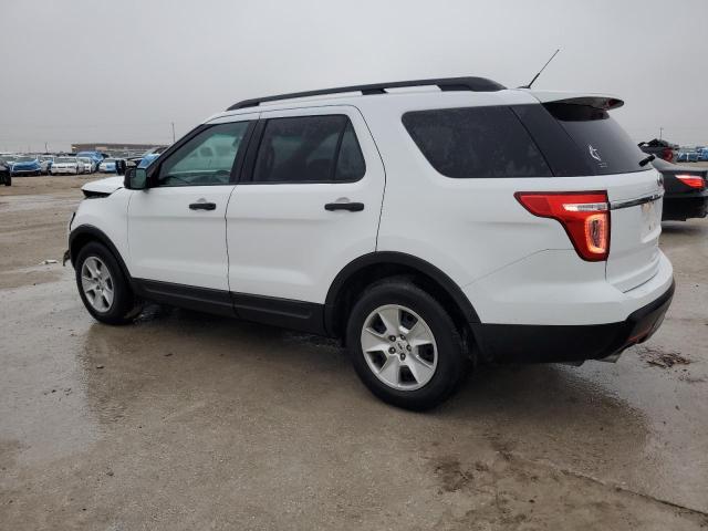 1FM5K7B84EGB23984 - 2014 FORD EXPLORER WHITE photo 2
