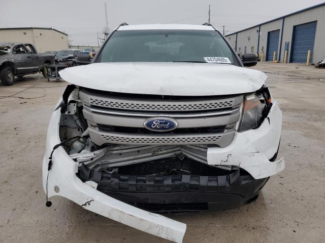 1FM5K7B84EGB23984 - 2014 FORD EXPLORER WHITE photo 5