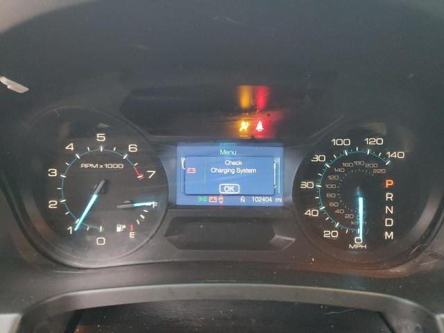 1FM5K7B84EGB23984 - 2014 FORD EXPLORER WHITE photo 9