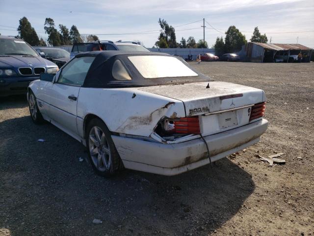 WDBFA61E4MF030236 - 1991 MERCEDES-BENZ 300 SL WHITE photo 2