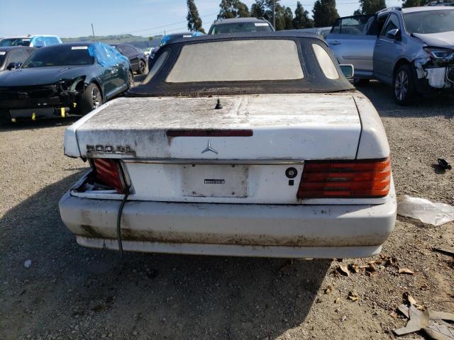 WDBFA61E4MF030236 - 1991 MERCEDES-BENZ 300 SL WHITE photo 6