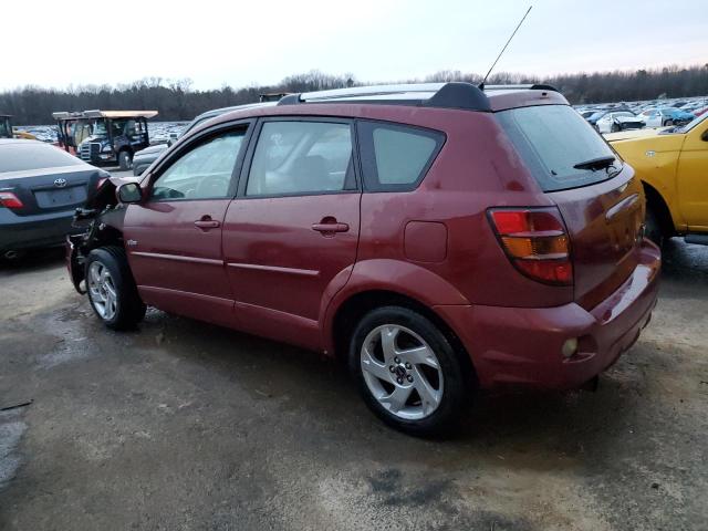 5Y2SL63885Z466931 - 2005 PONTIAC VIBE BURGUNDY photo 2