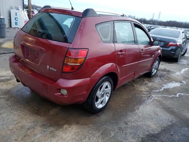 5Y2SL63885Z466931 - 2005 PONTIAC VIBE BURGUNDY photo 3