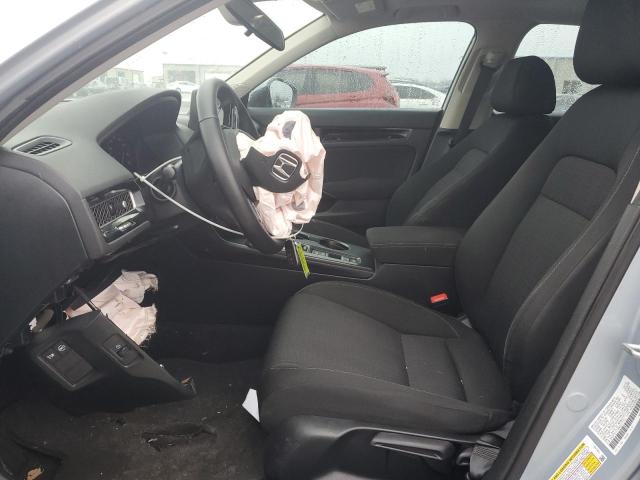 2HGFE1F70NH317772 - 2022 HONDA CIVIC EX BLUE photo 7