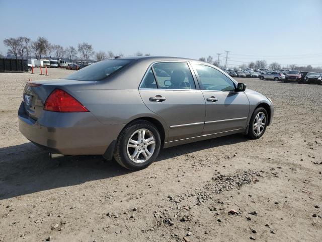 1HGCM56857A221742 - 2007 HONDA ACCORD EX GRAY photo 3