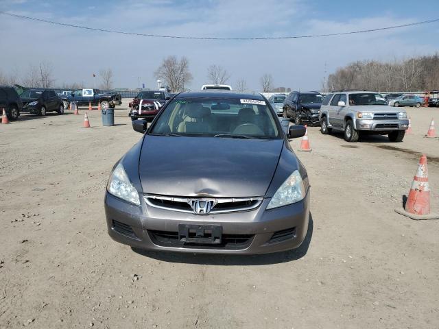 1HGCM56857A221742 - 2007 HONDA ACCORD EX GRAY photo 5