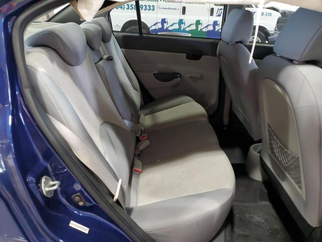 KMHCN4AC6BU572633 - 2011 HYUNDAI ACCENT GLS BLUE photo 10