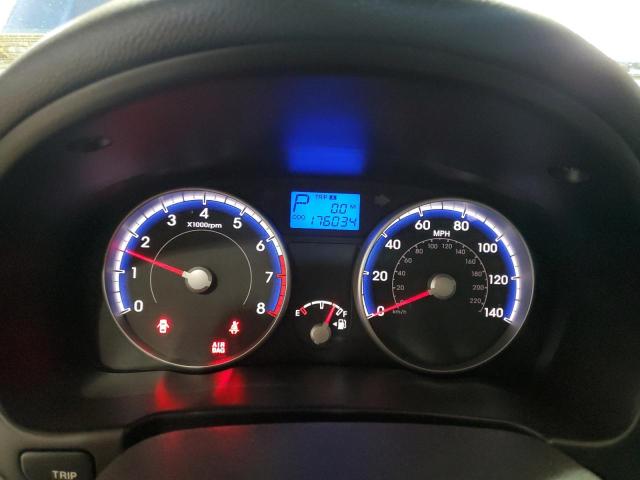 KMHCN4AC6BU572633 - 2011 HYUNDAI ACCENT GLS BLUE photo 9