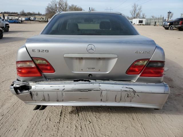 WDBJF82J92X069821 - 2002 MERCEDES-BENZ E 320 4MATIC SILVER photo 6