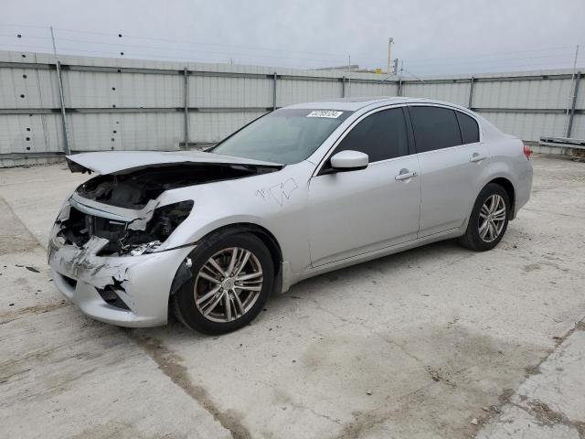 JN1CV6AR0BM353531 - 2011 INFINITI G37 SILVER photo 1