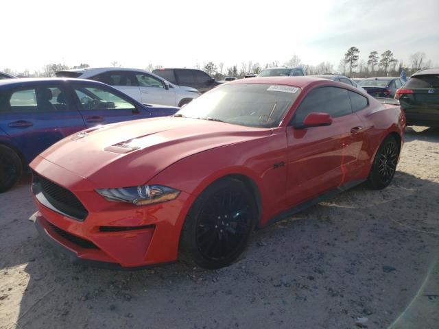 1FA6P8CFXL5131048 - 2020 FORD MUSTANG GT RED photo 1