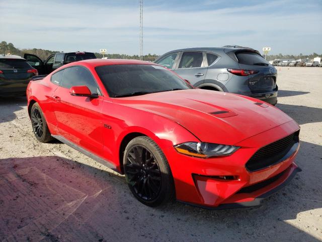 1FA6P8CFXL5131048 - 2020 FORD MUSTANG GT RED photo 4