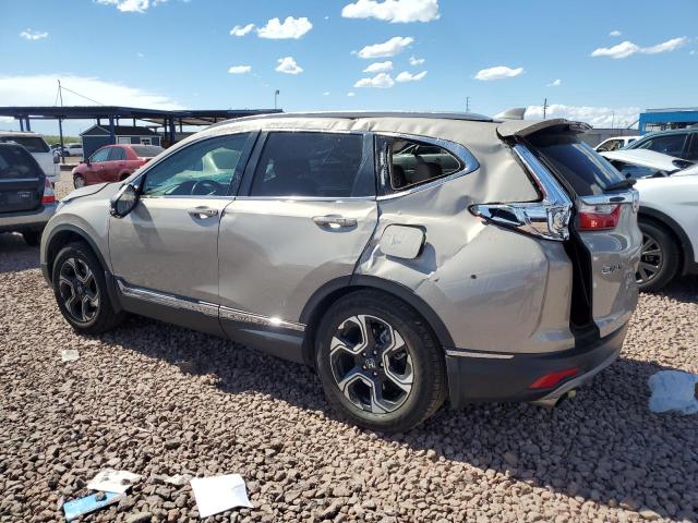 5J6RW1H98KL000516 - 2019 HONDA CR-V TOURING TAN photo 2