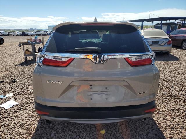 5J6RW1H98KL000516 - 2019 HONDA CR-V TOURING TAN photo 6