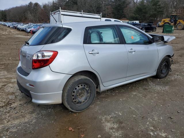 2T1LE40E89C004821 - 2009 TOYOTA COROLLA MA S SILVER photo 3