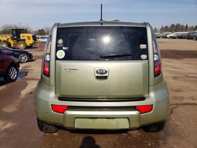 KNDJT2A24B7226639 - 2011 KIA SOUL + GREEN photo 6