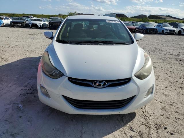 5NPDH4AE0DH307642 - 2013 HYUNDAI ELANTRA GLS WHITE photo 5